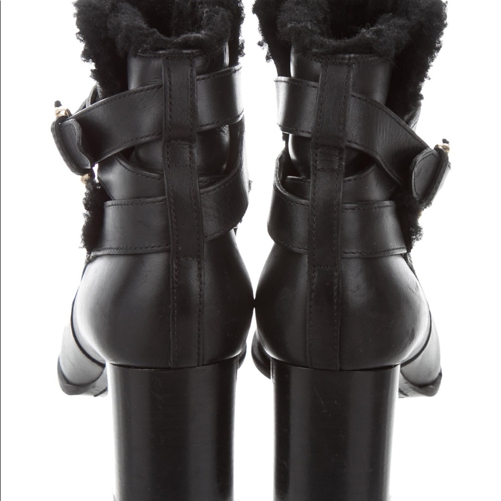 BURBERRY black leather booties 🔥🔥🔥 - Picture 8 of 15